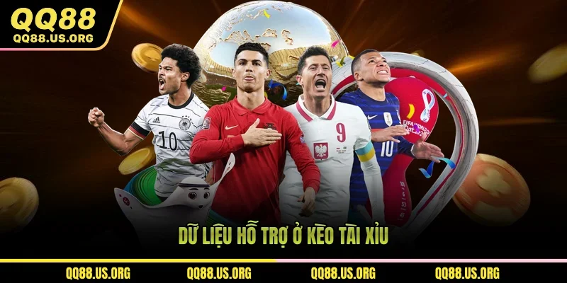 Dữ liệu hỗ trợ ở kèo tài xỉu